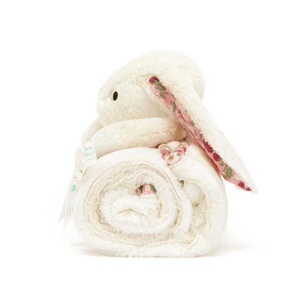 Blossom Cream Bunny Berry Blankie