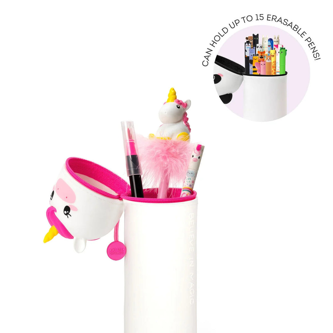Legami 2 in 1 Silicone Pencil Case Kawaii - Unicorn