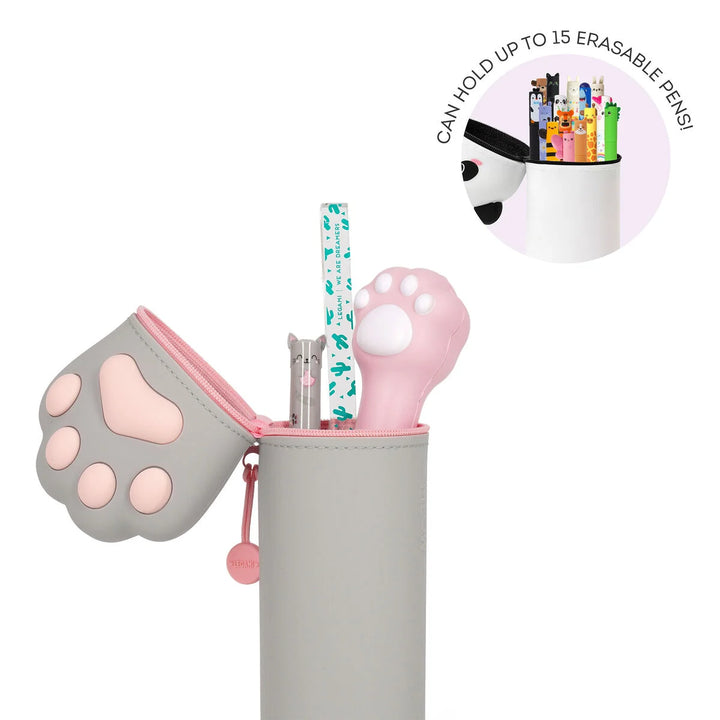 Legami 2 in 1 Silicone Pencil Case Kawaii - Kitty