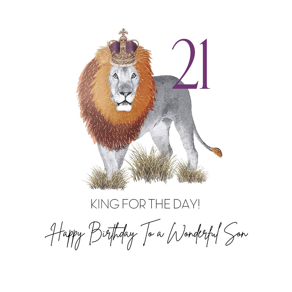 Five Dollar Shake King For The Day Wonderful Son card by Cornucopia Home and Gift featuring colorful design and heartfelt message.