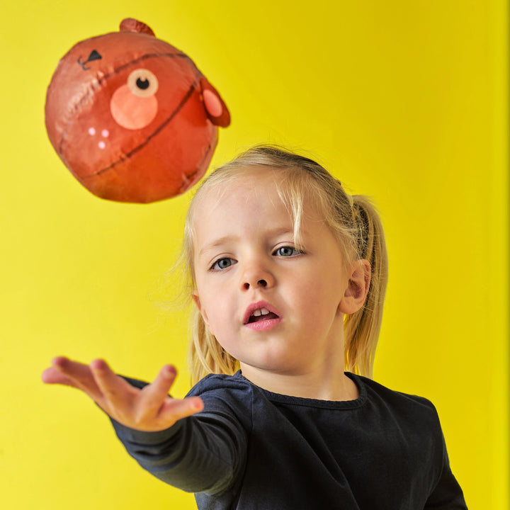 Colorful paper balloons by Kikkerland, featuring vibrant designs for festive decoration, from Cornucopia Home and Gift.