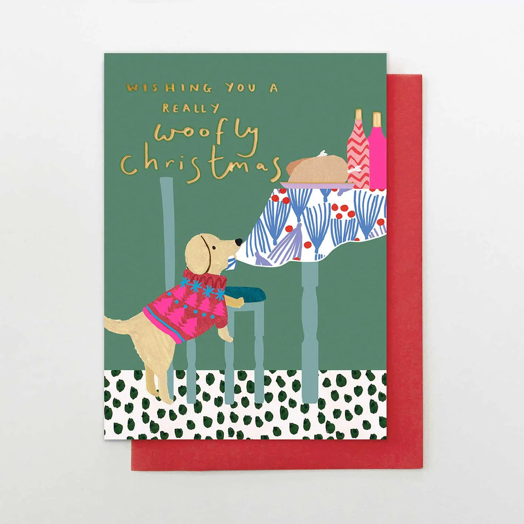 Woofy Christmas Card