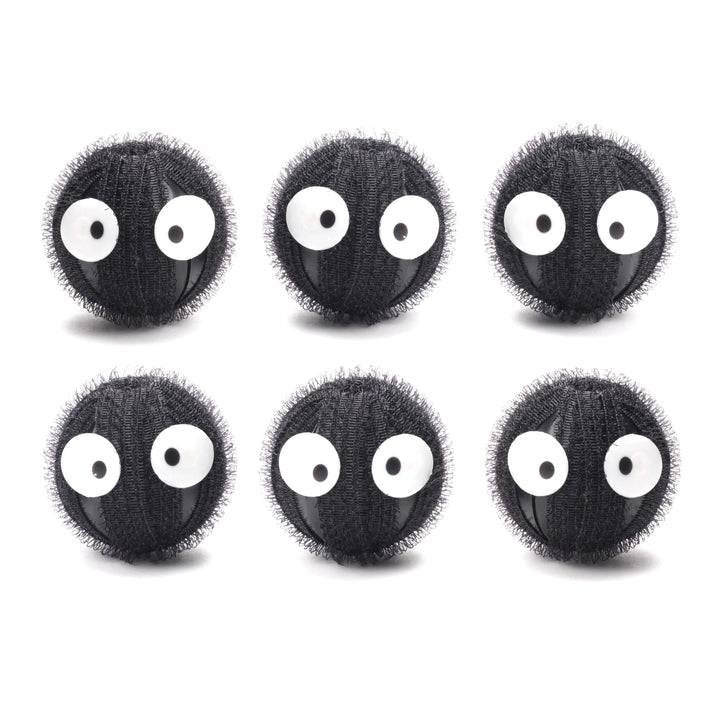 Kikkerland Hair Remover Laundry Balls by Cornucopia Home and Gift, reusable laundry balls for removing pet hair and lint from clothing.