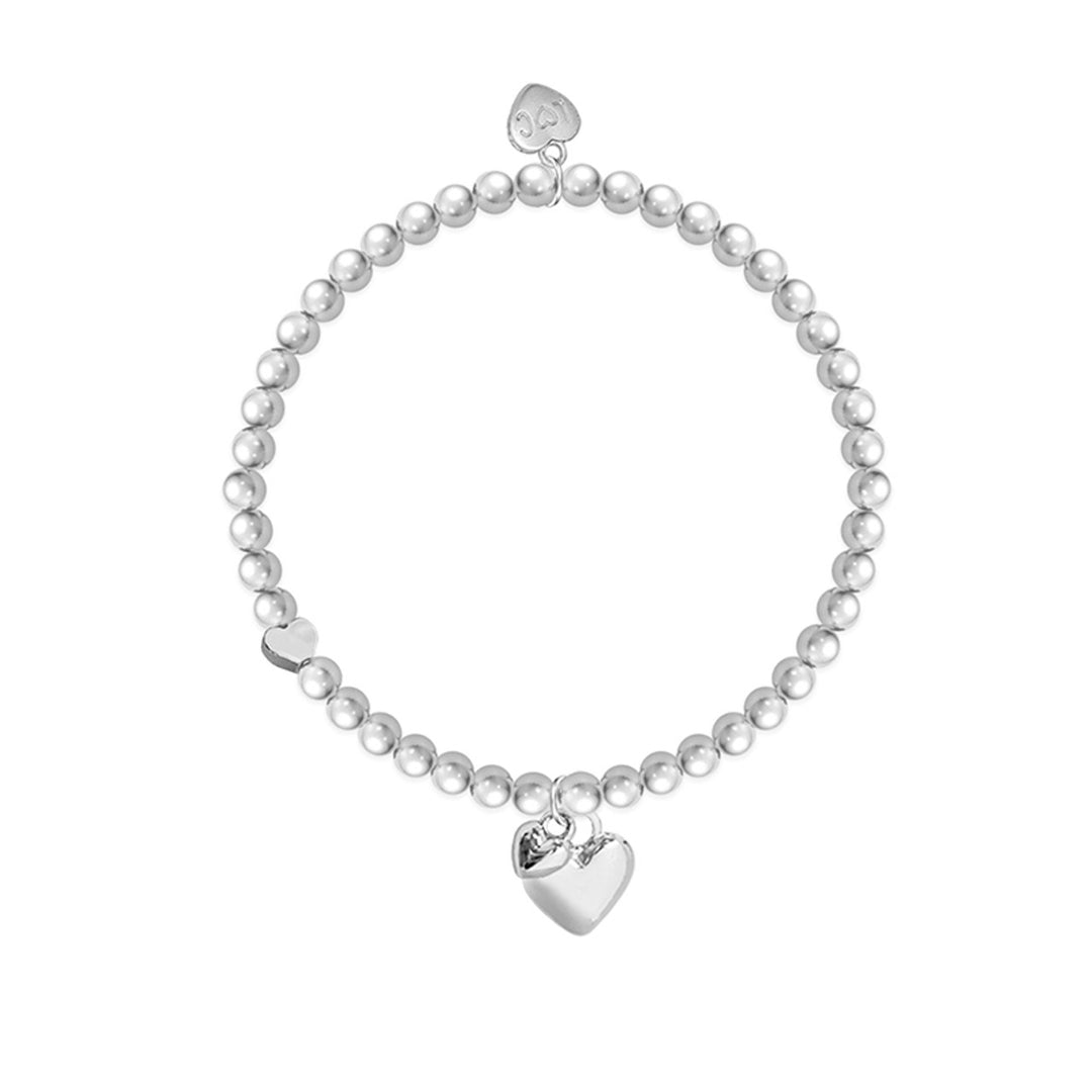 Silver heart bracelet from Cornucopia Home and Gift&