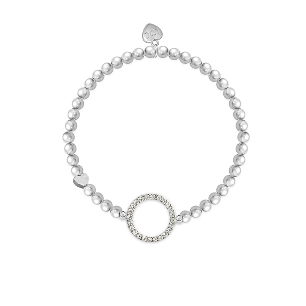 Life charms friendship forever bracelet with colorful beads from Cornucopia Home and Gift, featuring a heartfelt design.