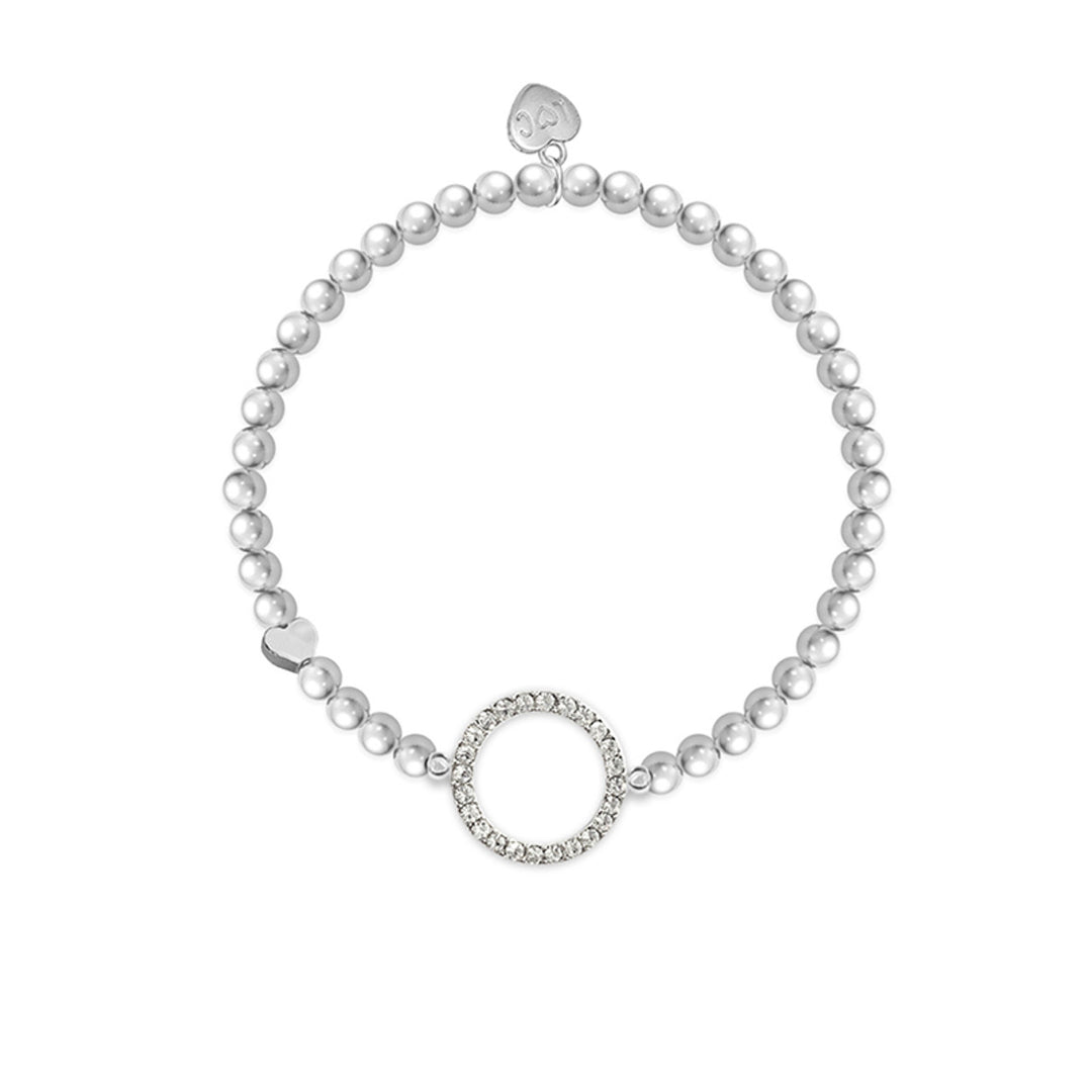 Life charms friendship forever bracelet with colorful beads from Cornucopia Home and Gift, featuring a heartfelt design.