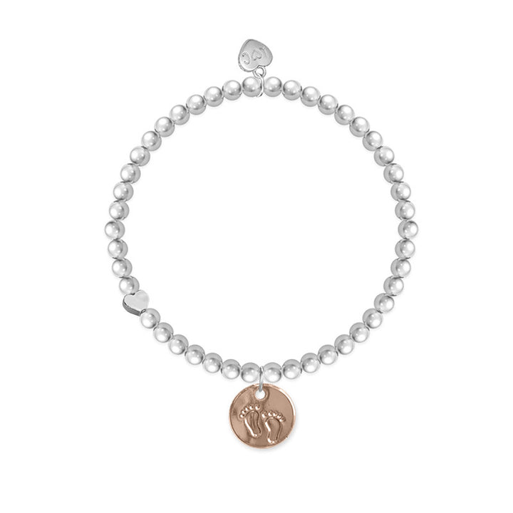 Life Charms New Mum Bracelet featuring delicate charms, crafted by Cornucopia Home and Gift, designed for celebrating motherhood.