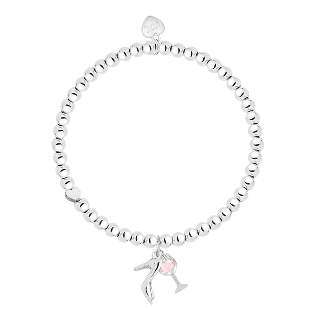 Gold birthday girl bracelet from Cornucopia Home and Gift Life Charms collection, featuring a charm with birthday-themed design.