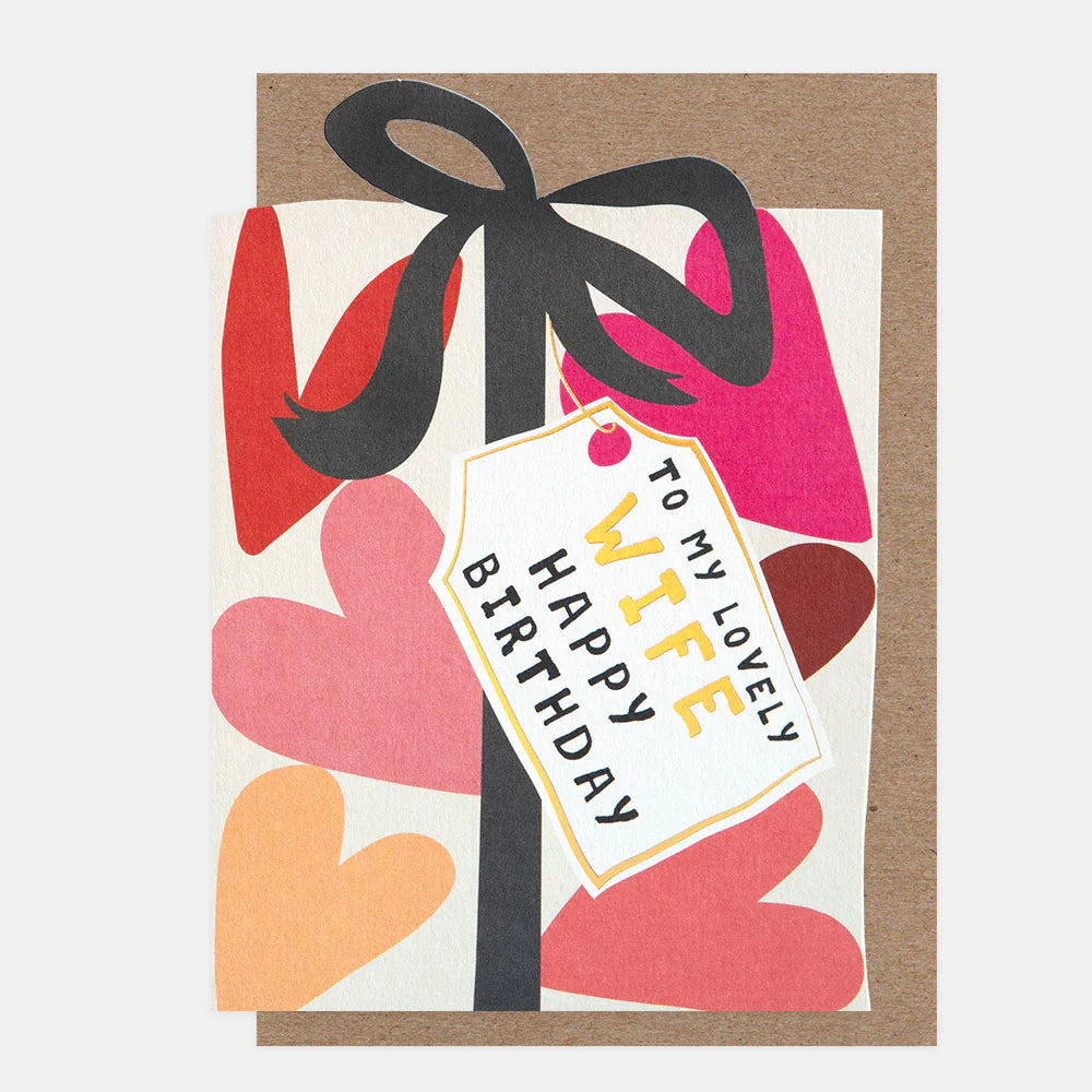 To My Lovely Wife, Happy Birthday Card