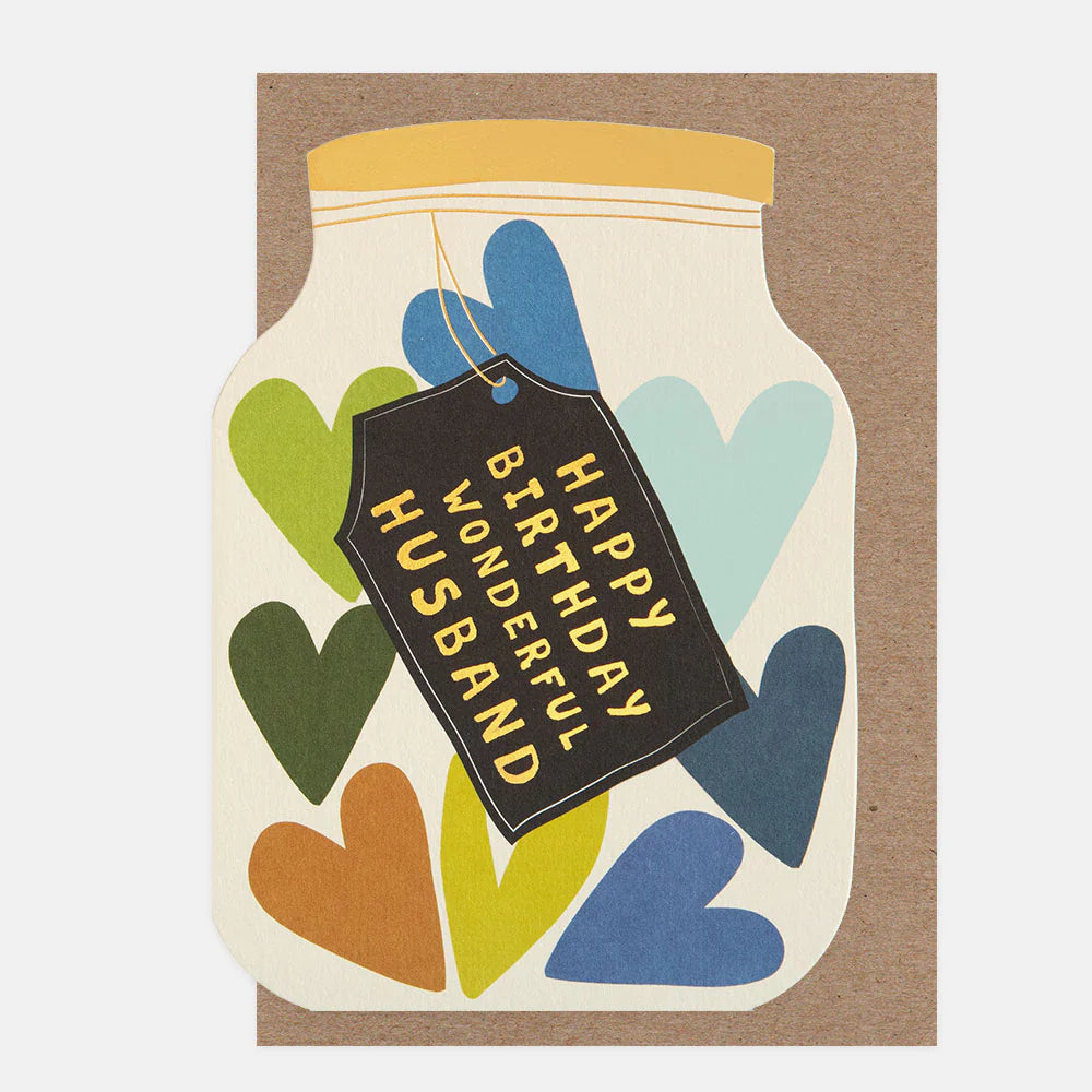 Happy Birthday Wonderful Husband Card