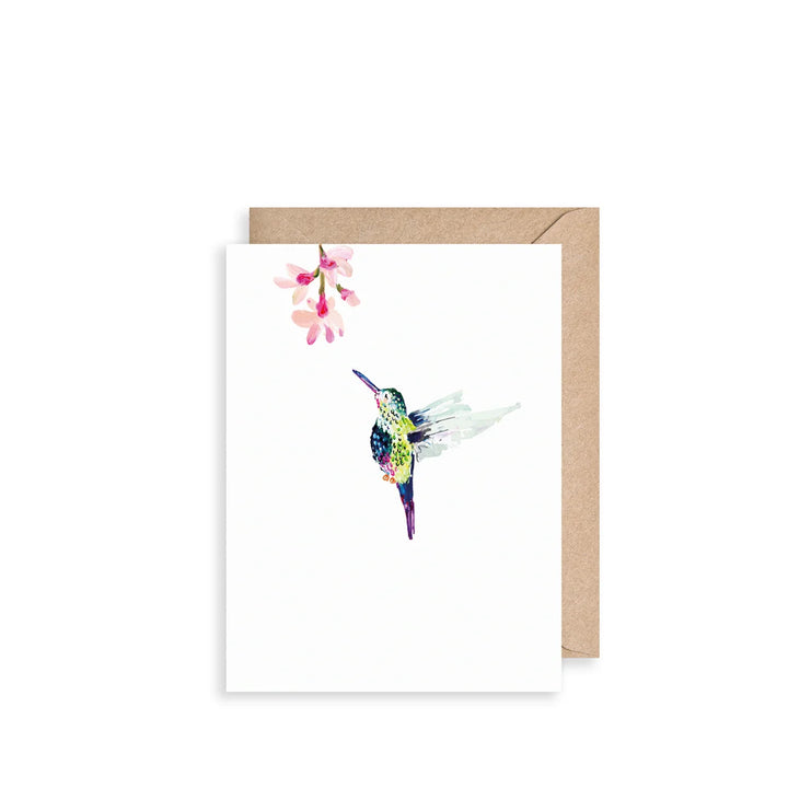 Hummingbird Mini Card