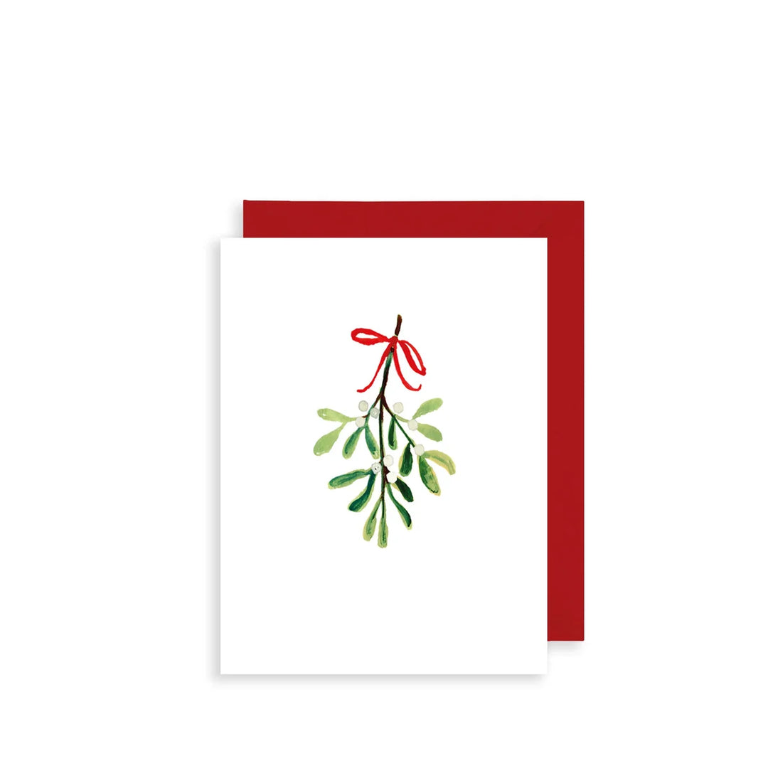 Mistletoe Mini Christmas Card