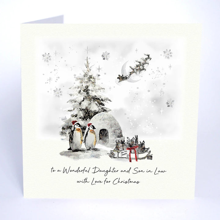 Daughter &amp; Son-in-Law Christmas Card - With Love