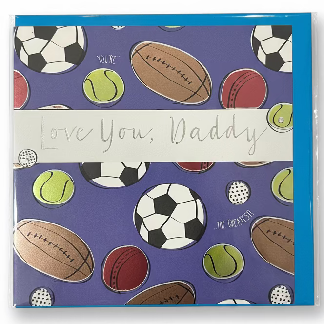 Love You Daddy Card