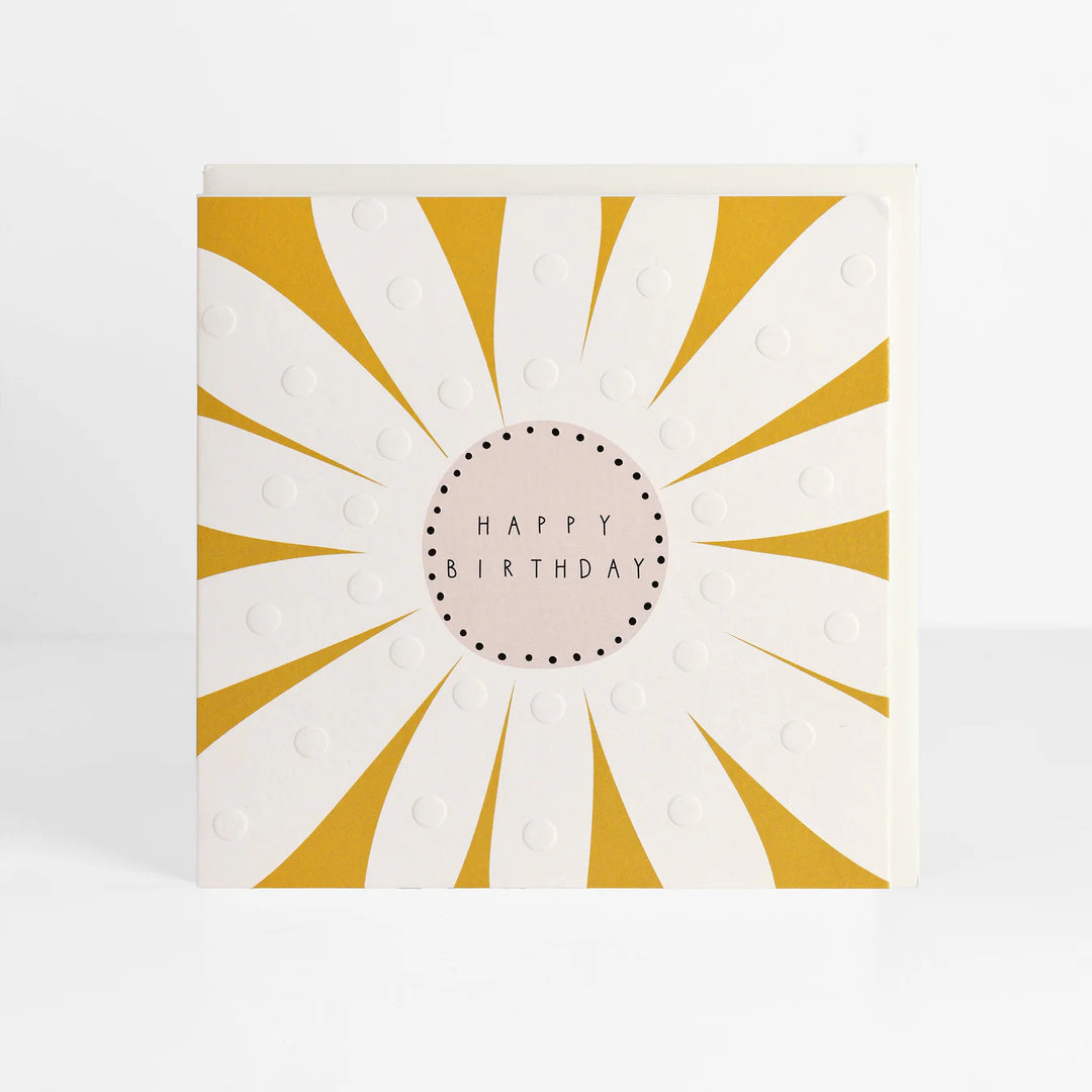 Mabel Birthday Flower Card