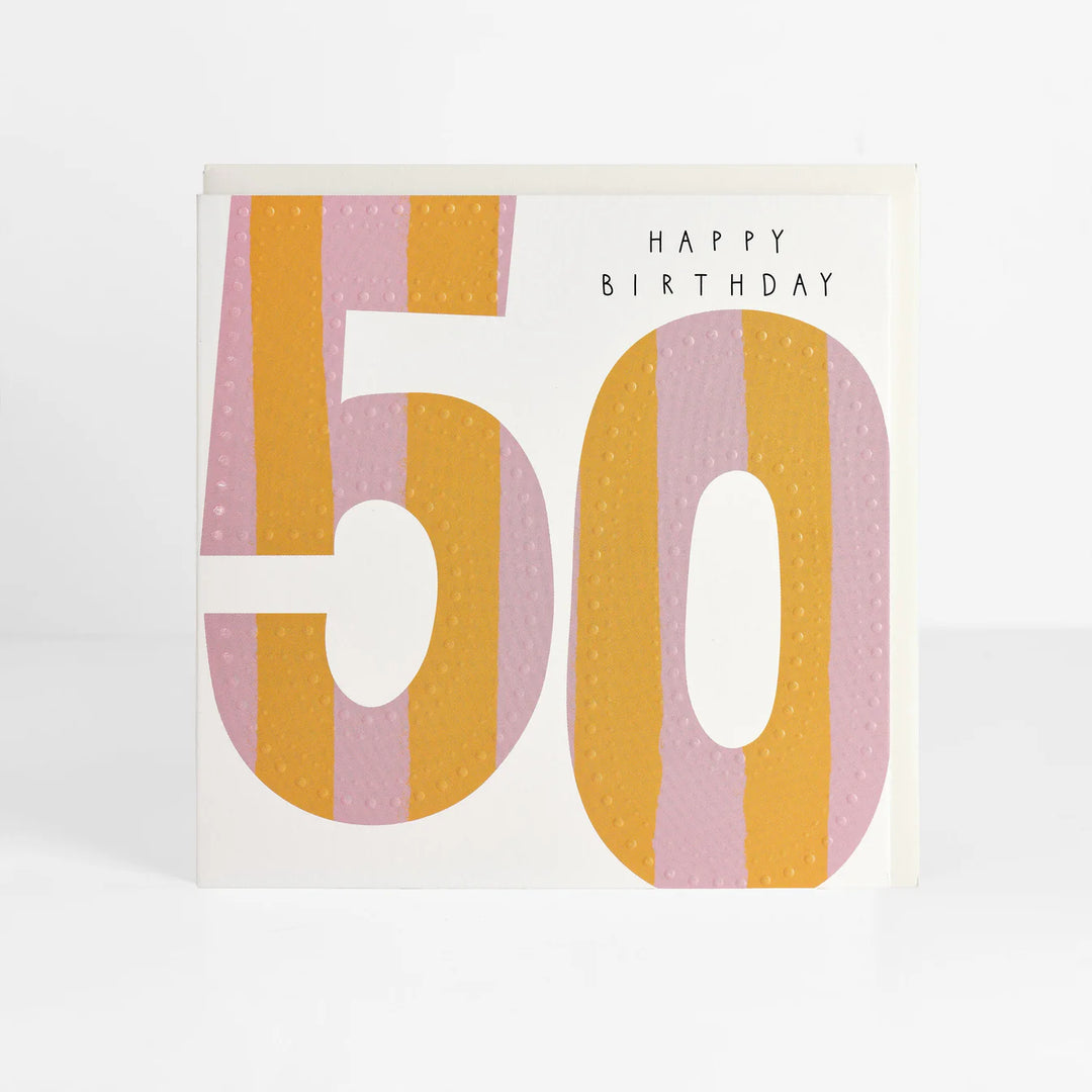 Mabel 50th Birthday Card