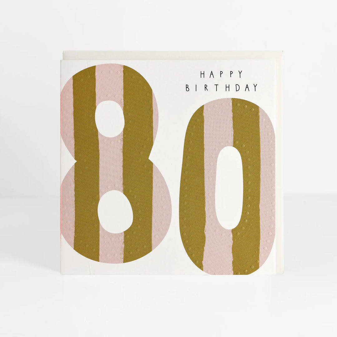 Mabel 80th Birthday Card