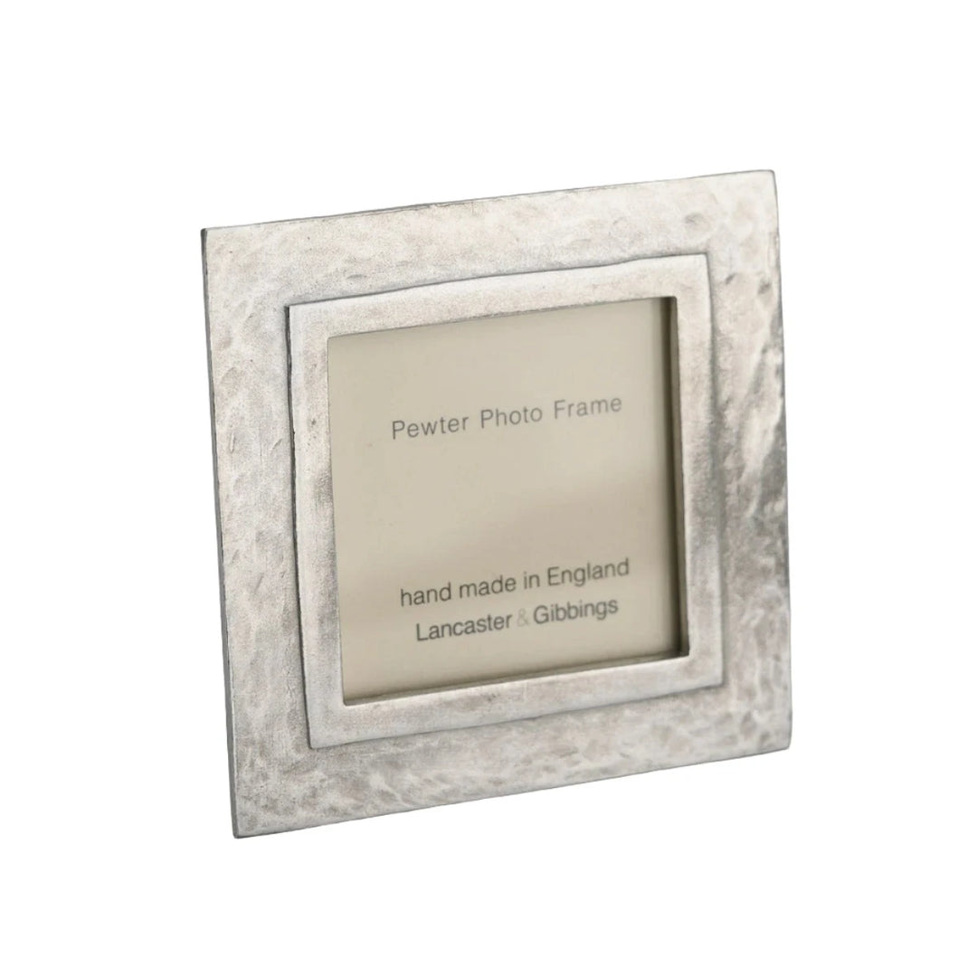 Small handmade Thurlestone mini photo frame by Lancaster and Gibbings for Cornucopia Home and Gift, featuring intricate design details.