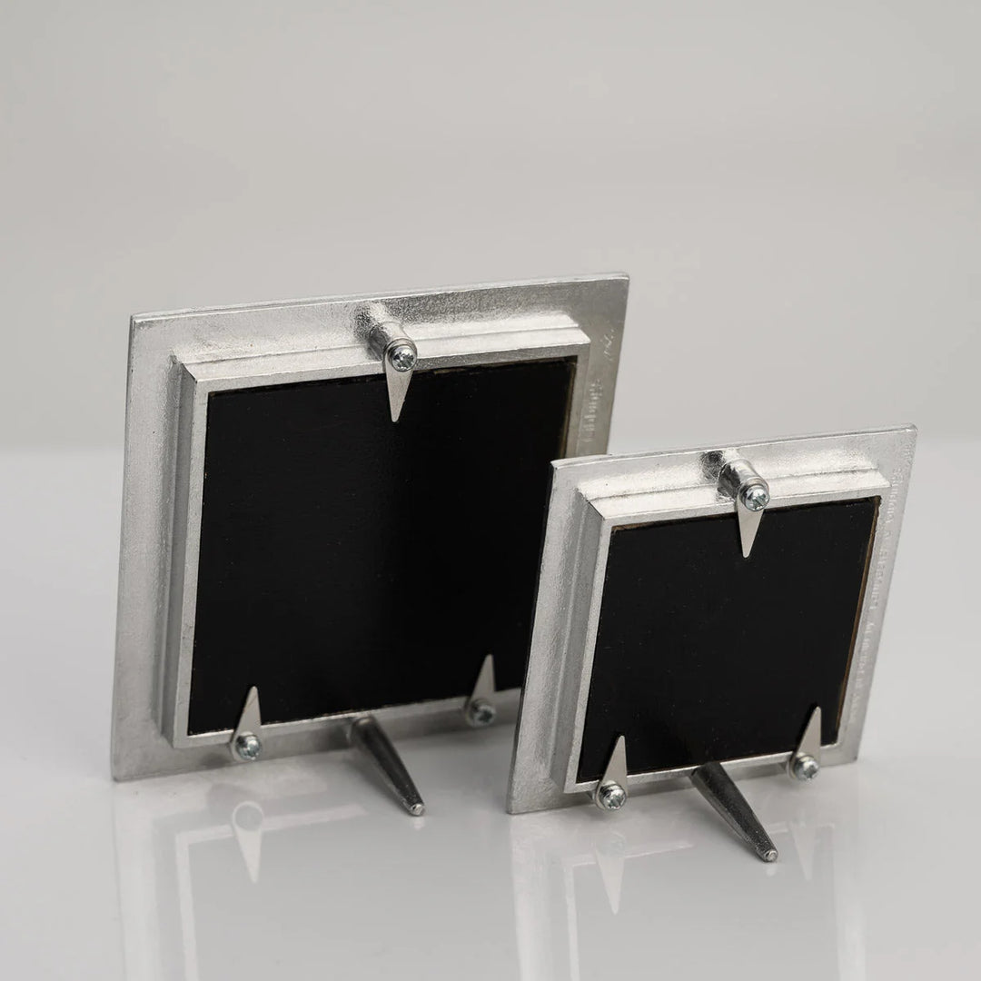 Handmade small Thurlestone mini photo frame by Lancaster and Gibbings, featuring a rustic wood finish and compact design.