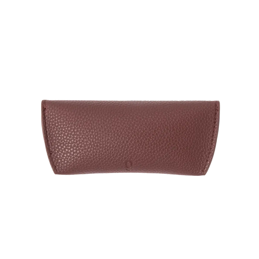 Flap Glasses Case - Wine
