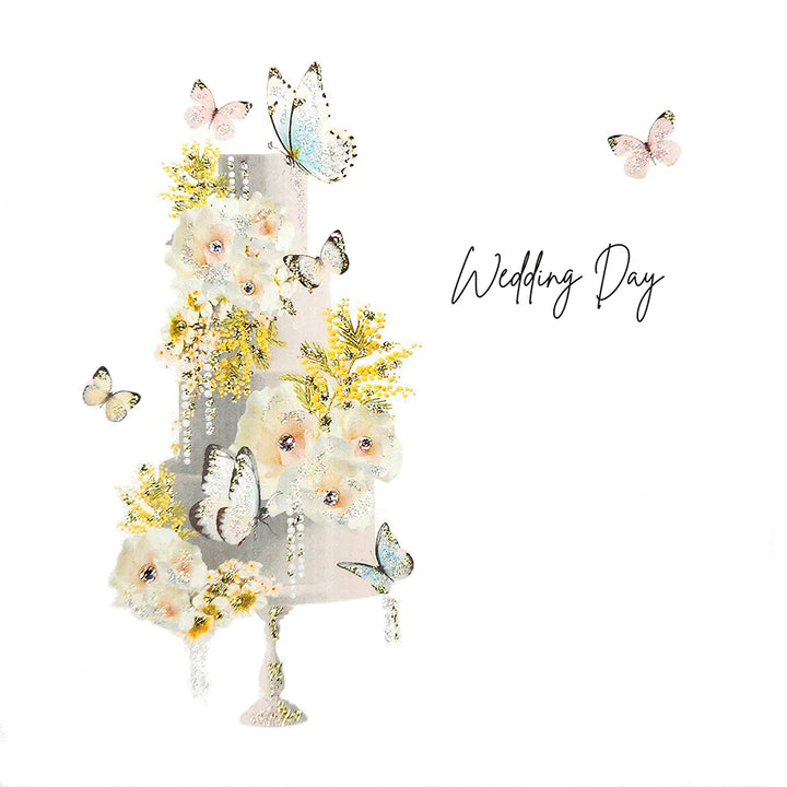 Wedding Day cake from Five Dollar Shake by Cornucopia Home and Gift, featuring detailed cake design with elegant decorations.