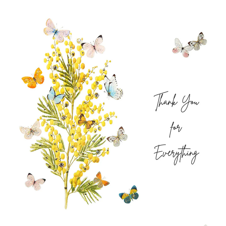 Thank You For Everything card by Five Dollar Shake featuring elegant design, from Cornucopia Home and Gift.