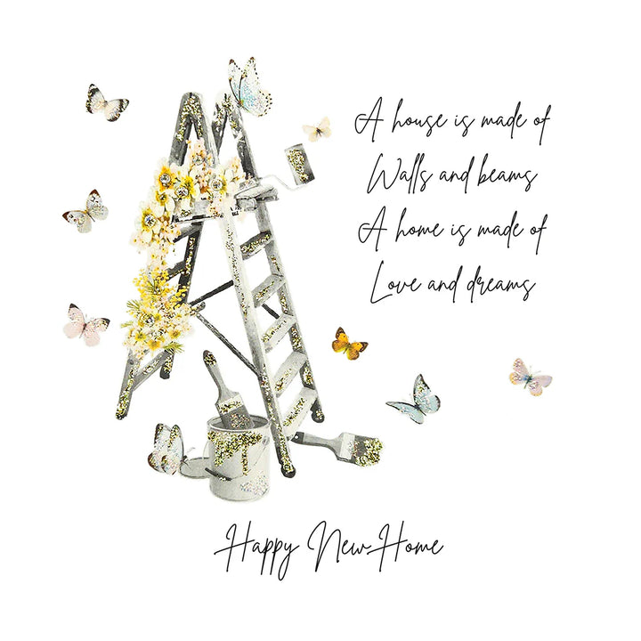 A Home is Made of Love And Dreams New Home Card