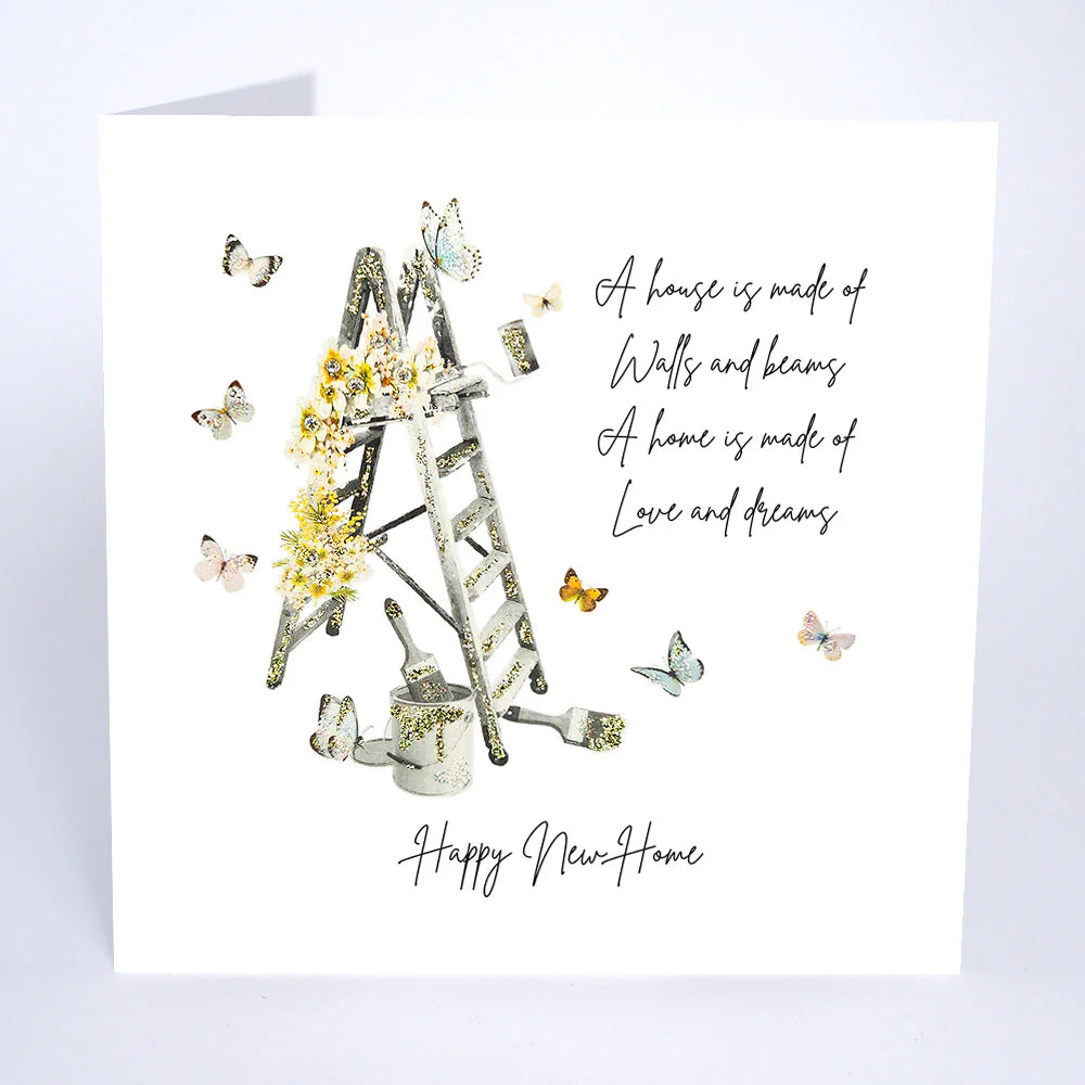 A Home is Made of Love And Dreams New Home Card