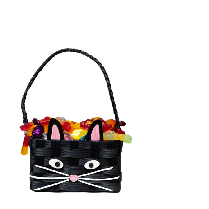 Talking Tables Cornucopia Home and Gift cat basket with woven design, perfect for pet storage or decorative use.