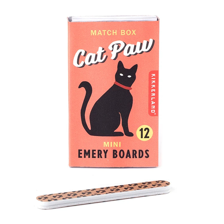 Cat Paw Matchbox Nail Files