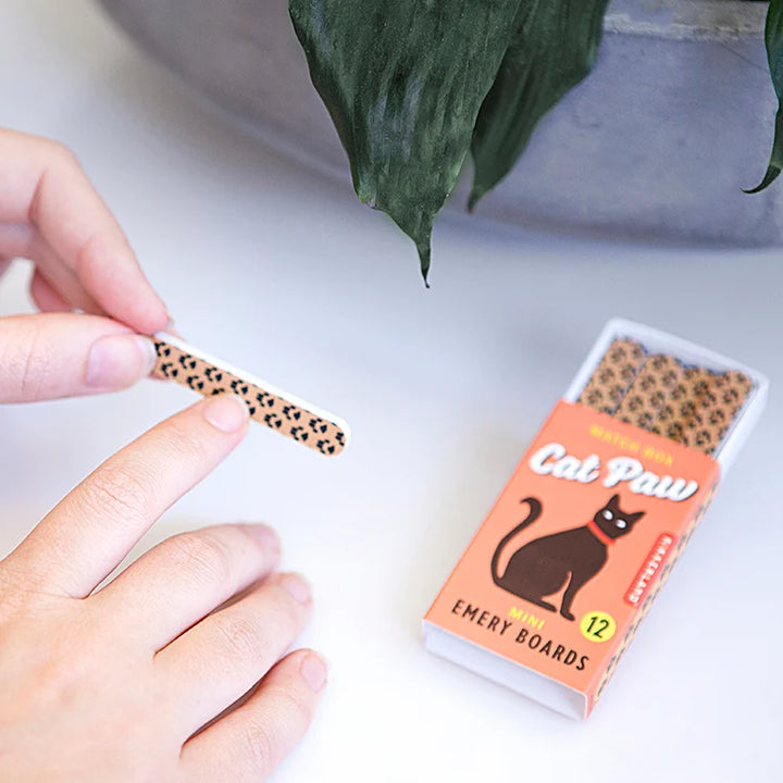 Cat Paw Matchbox Nail Files