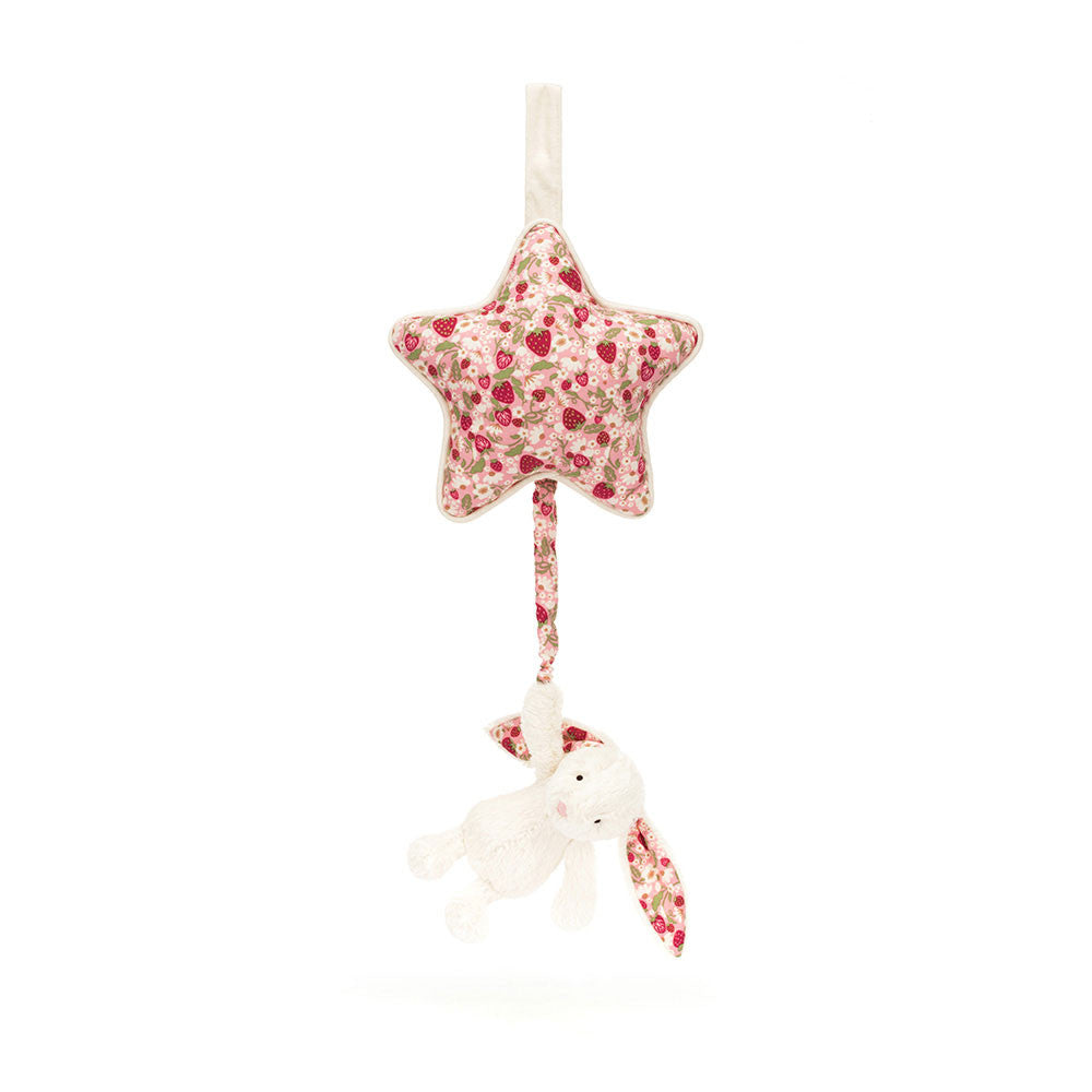Blossom Cream Bunny Berry Musical Pull