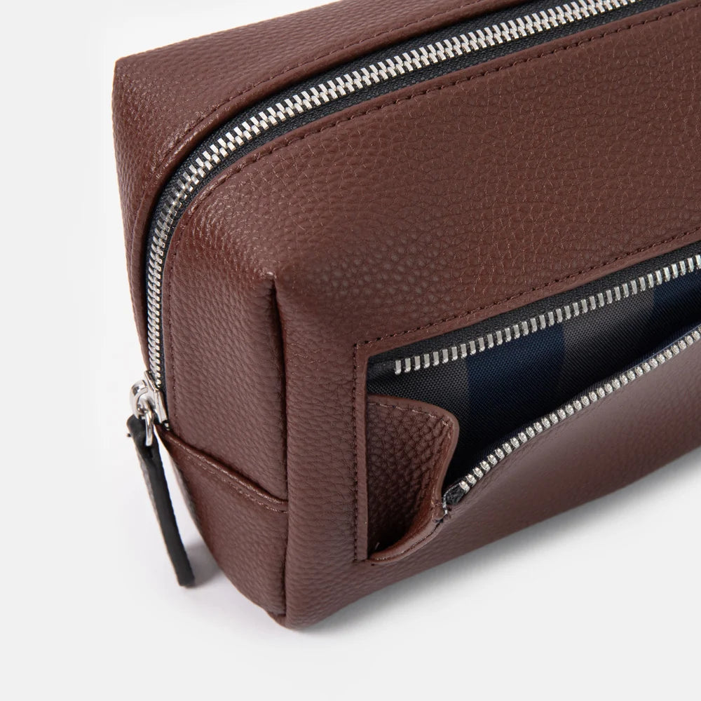 Slim Grooming Bag - Wine