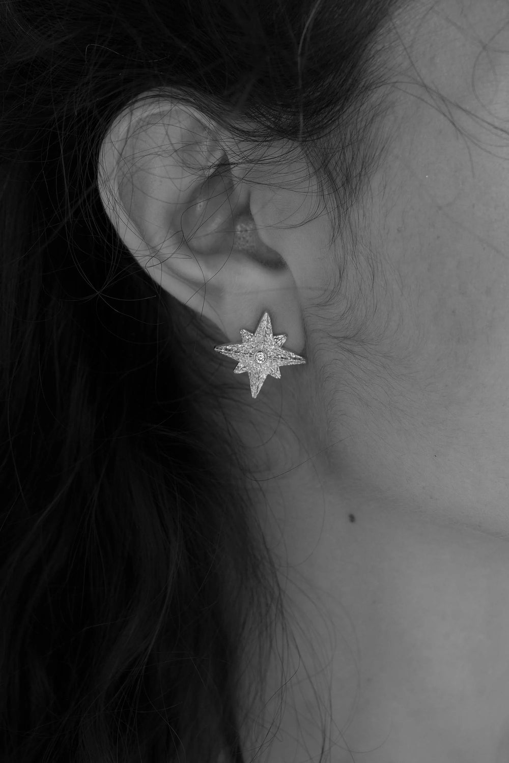 Silver Faith Earrings by Tutti & Co featuring delicate cross designs, perfect for everyday wear.