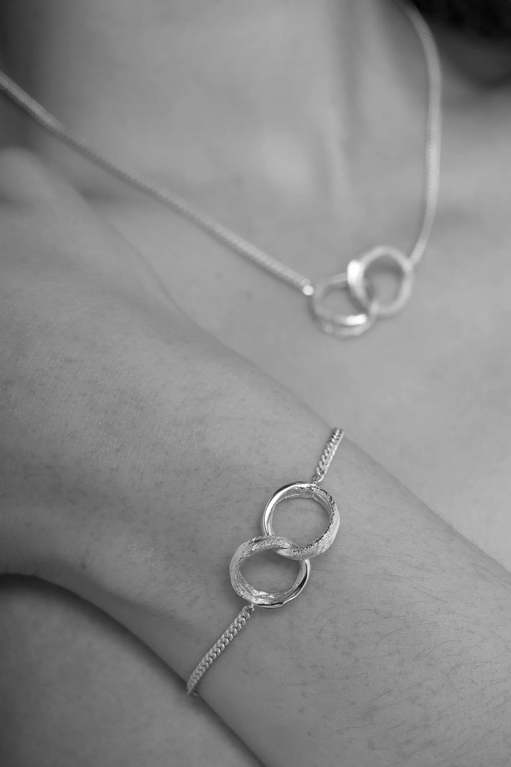 Silver Coast bracelet by Tutti & Co featuring elegant design, displayed on a neutral background.