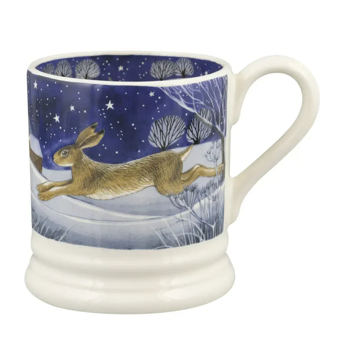 Midnight Hare 1/2 Pint Mug - 300ml