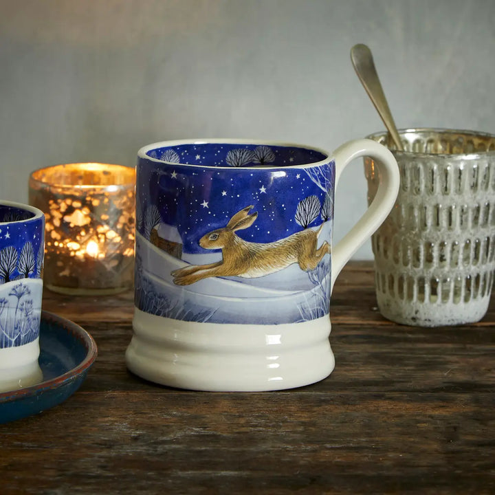 Midnight Hare 1/2 Pint Mug - 300ml