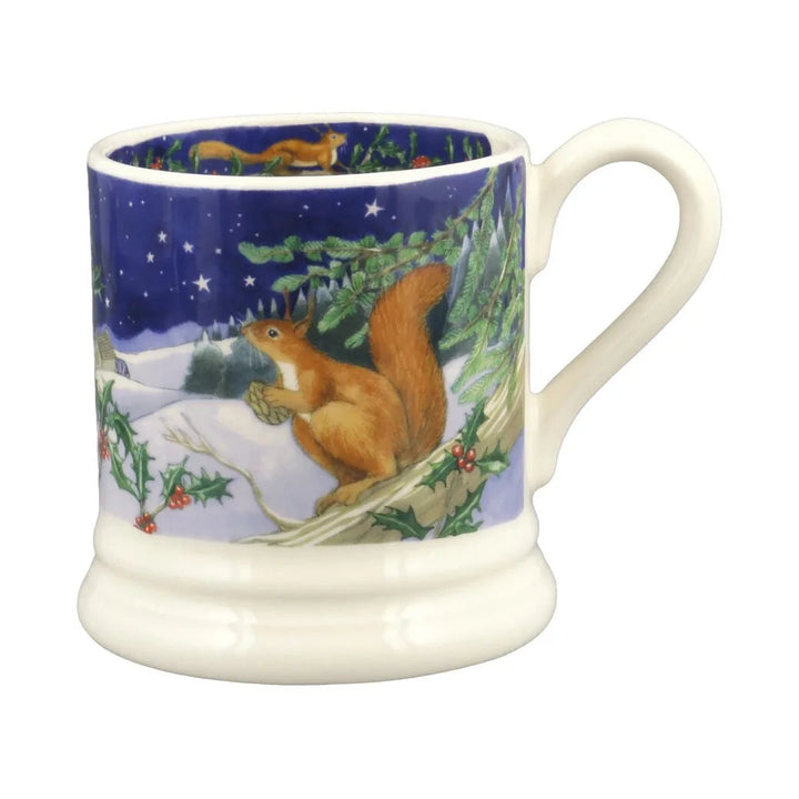 Midnight Squirrel 1/2 Pint Mug