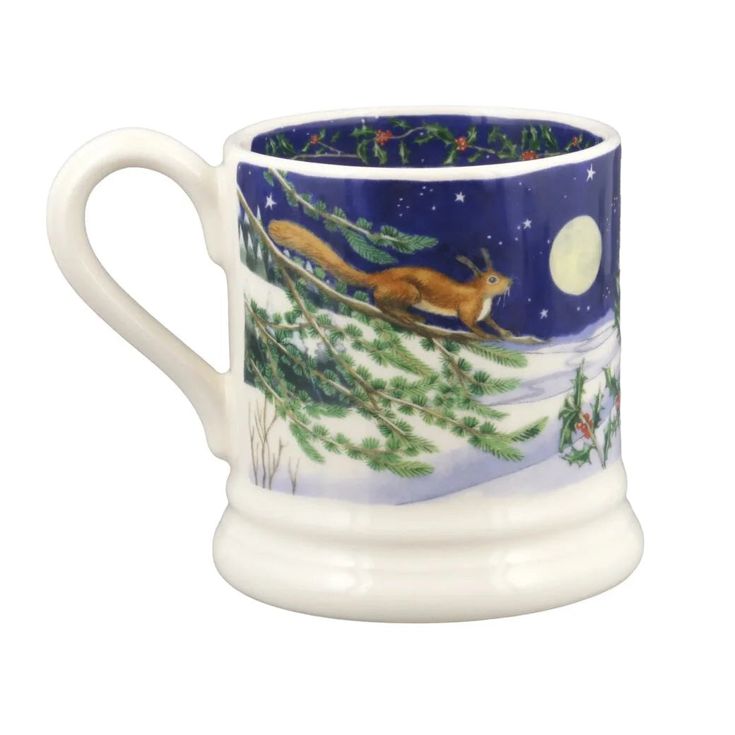 Midnight Squirrel 1/2 Pint Mug