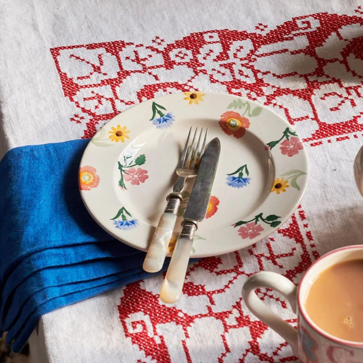 Emma Bridgewater Poppies &amp; Pinks Small Side 6.5 Inch Plate