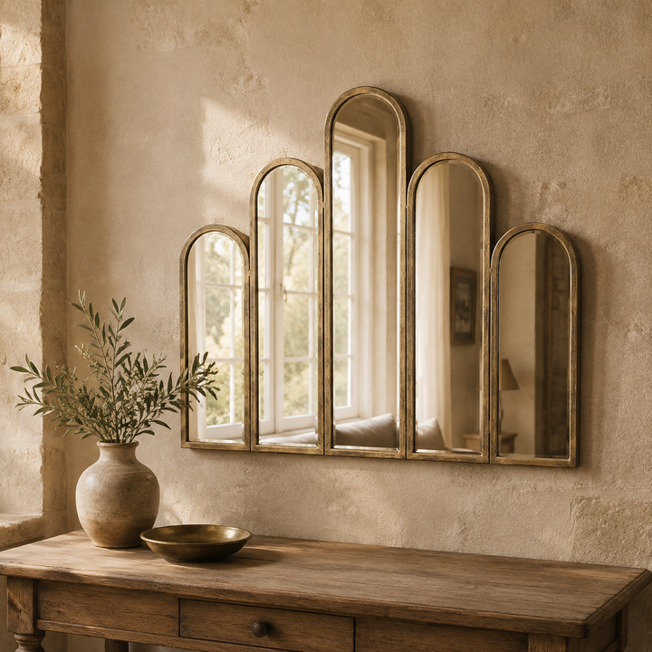 Multi Arch Mirror Bronze