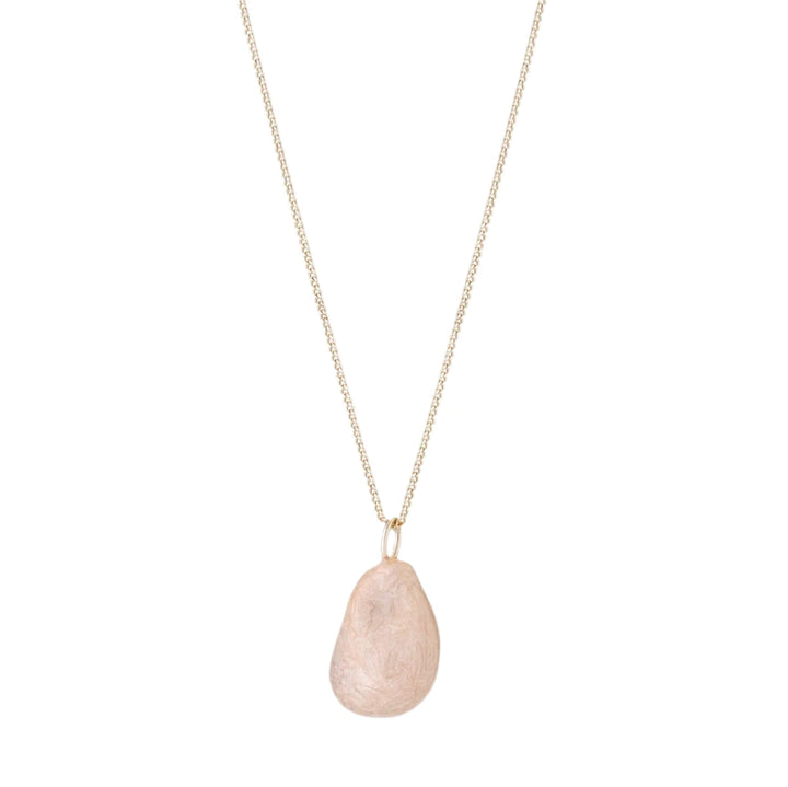 Tutti &amp; Co Covent Necklace with elegant pearl pendant, featuring a delicate chain and stylish jewelry design.