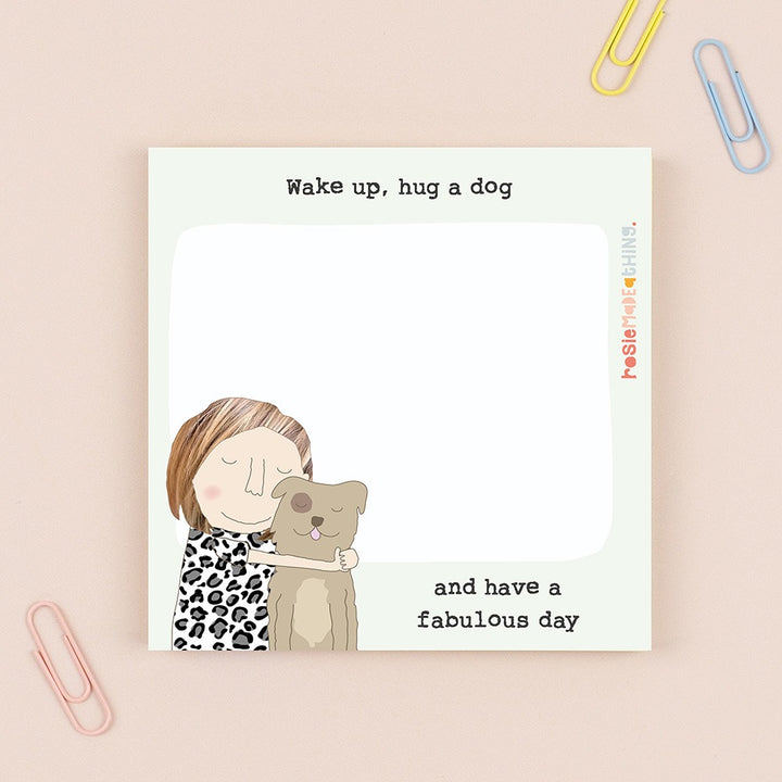 Hug A Dog Sticky Jots