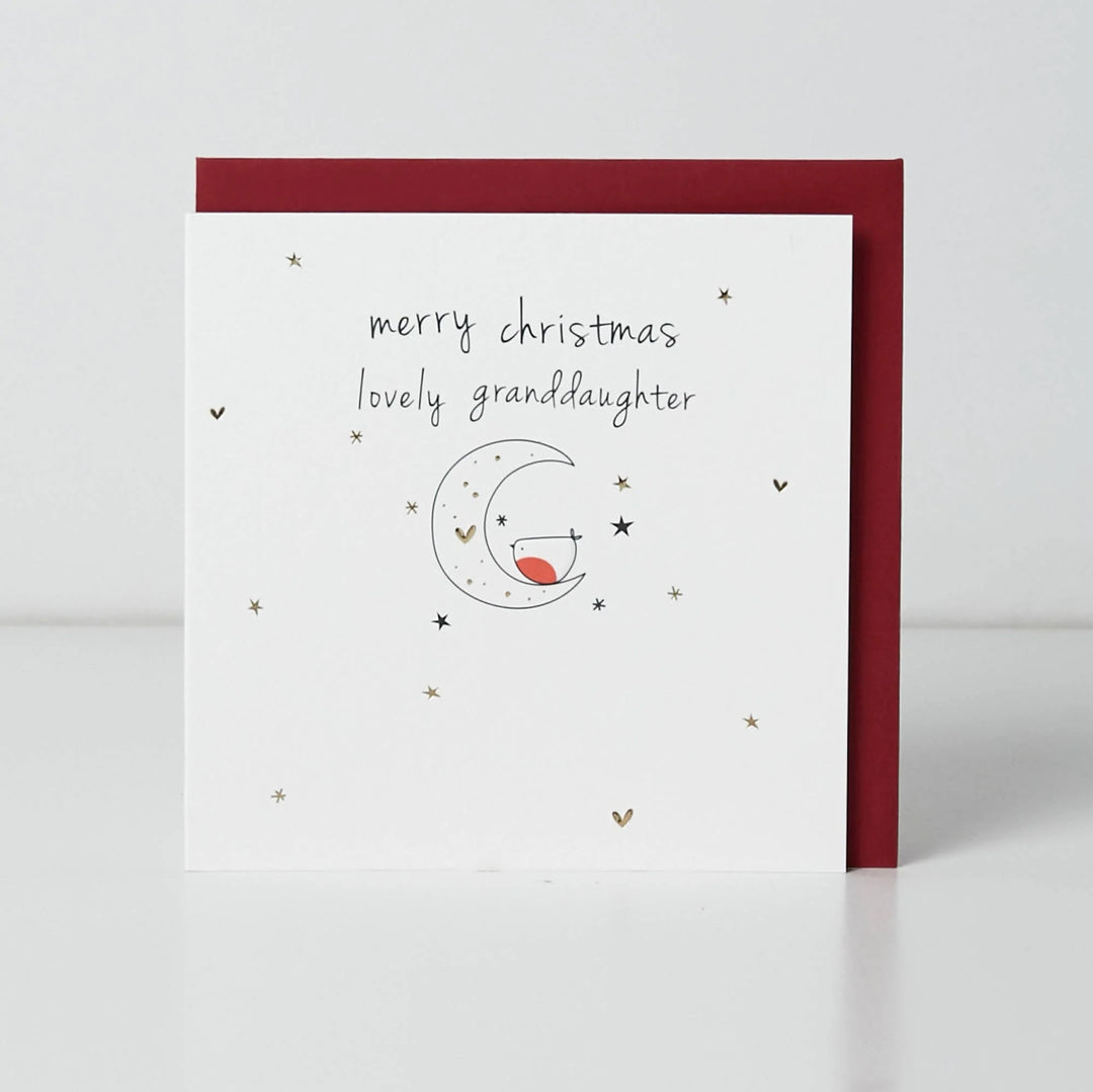 Merry Christmas Lovely Granddaughter Card