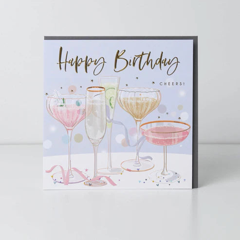 Elle-Birthday Glasses Card