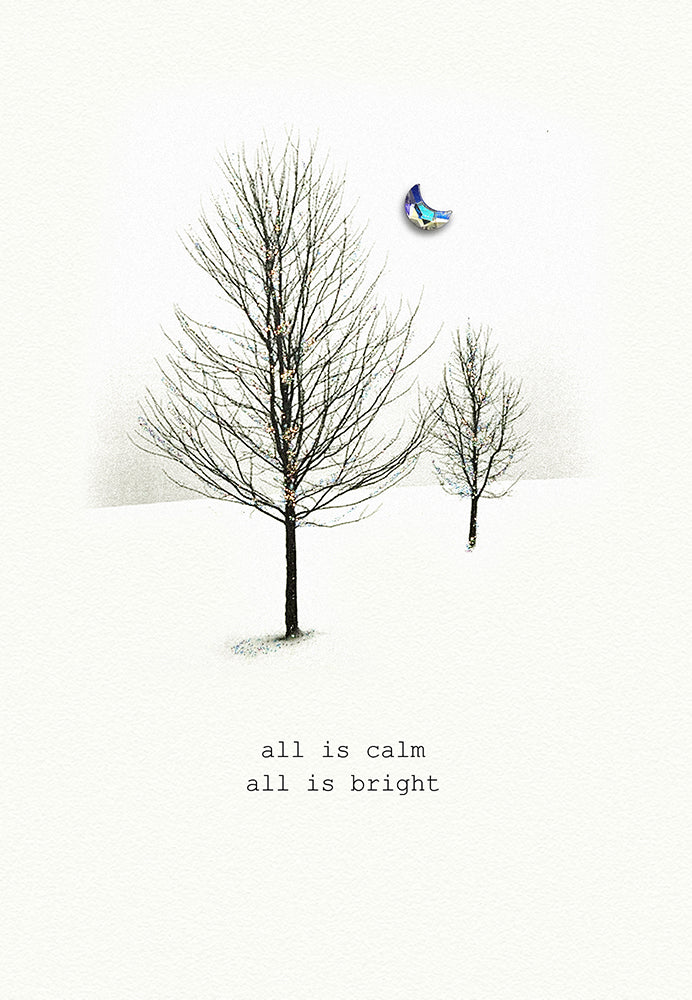 All Is Calm, All Is Bright Christmas Card
