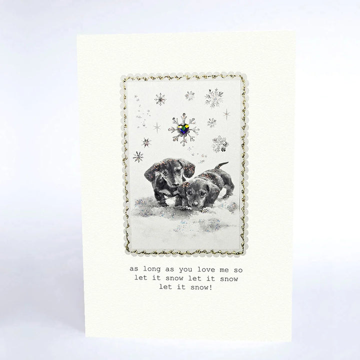 As Long as You Love Me, Let It Snow, Let It Snow, Let It Snow! Card