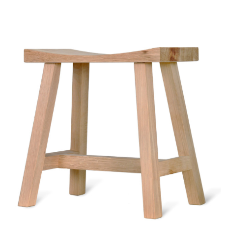Natural Wood Stool