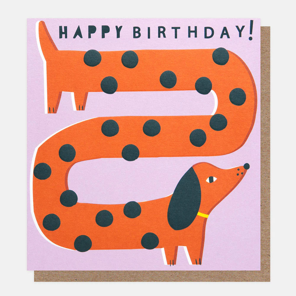 Caroline Gardner birthday card with colorful floral design and cheerful message, perfect for celebrating special occasions.