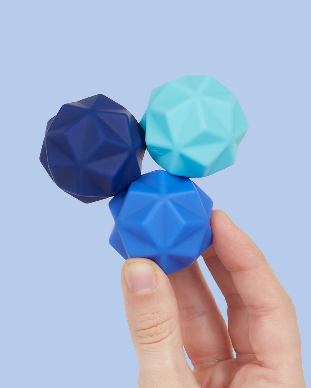 Textured Magnetic Fidget Balls - Set of 3